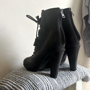 All Saints Grismby boots size 10  US women’s (41 eu) in gray navy